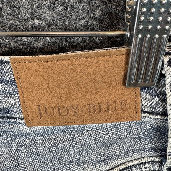 Judy Blue Jeans Women 18W Boho Babe Vintage High Rise Slim Fit JB88617 - Picture 6 of 11